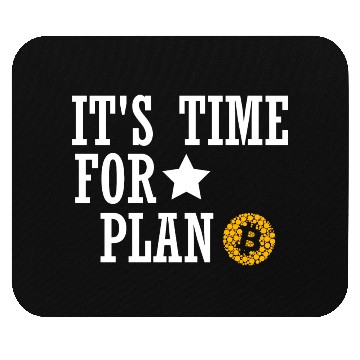 Discover Funny Bitcoin Plan P Mouse Pads Crypto Trader Mouse Pads