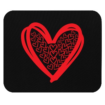 Discover Heart Mouse Pads