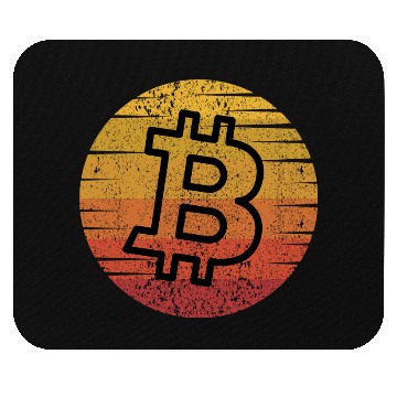 Discover Retro Vintage Bitcoin Mouse Pads Crypto Trader Mouse Pads
