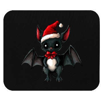 Discover Christmas bats Mouse Pads