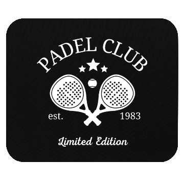 Discover Paddle Tennis Padel Lovers Club Mouse Pads
