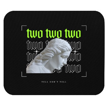 Discover Two Two Two Angel Numbers Mouse Pads