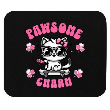 Discover Pawsome Charm: Adorable Cat Jewelry Mouse Pads