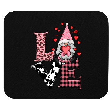 Discover Gnomes Valentines Revelin, Valentines Retro Mouse Pads
