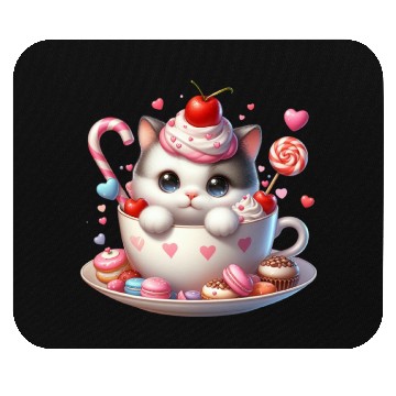 Discover Valentines Day, Valentine Retro Mouse Pads