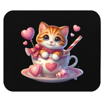 Discover Happy Valentines Day, Valentin Retro Mouse Pads