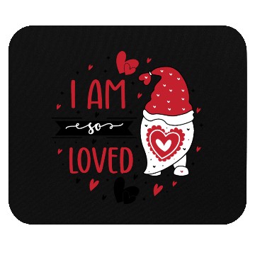 Discover I Am So Loved Mouse Pads