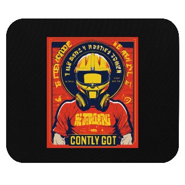 Discover Clean Modern Drag Race Car Badge Stickers Mouse Pads