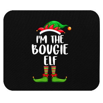 Discover I'm The Bougie Elf Mouse Pads Matching Family Christmas