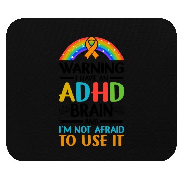 Discover Autism Awareness Neurodivergent ADHD Mouse Pads