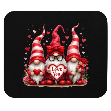 Discover Gnomes Valentines Revelin, Valentines Retro Mouse Pads