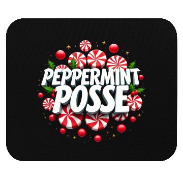 Discover Peppermint Posse Mouse Pads