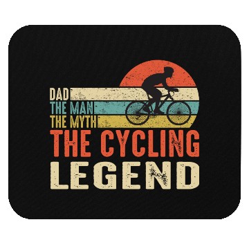 Discover Dad: The Man, The Myth, The Legend - Bold Design Mouse Pads