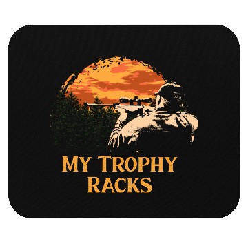 Discover My Trophy Racks Hunting Deer Hunter Elk Bowhunting Mouse Pads