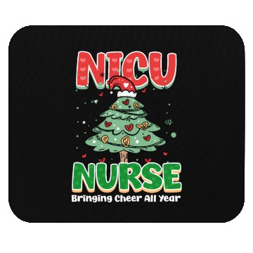 Discover NICU Christmas NICU Nurse, Bringing Cheer All Year Mouse Pads