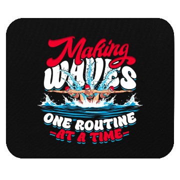 Discover Synchron Swimming Making Waves One Routine Mouse Pads