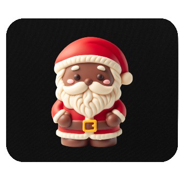Discover Santa Claus Christmas Chocolate ChocoClaus Mouse Pads
