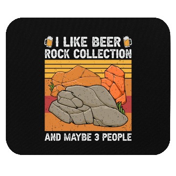 Discover I like Beer Rock Collection And Maybe 3 People Mouse Pads