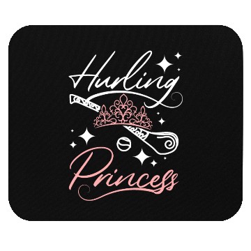 Discover Girl Hurling Princess Mouse Pads