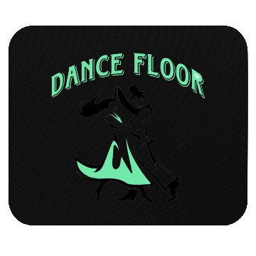 Discover Elegant Dance Floor Silhouette Mouse Pads