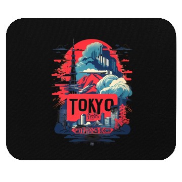Discover Mouse Pads with distinctive Tokyo design