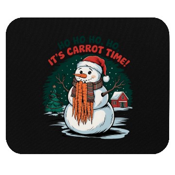 Discover It's carrot time Mouse Pads