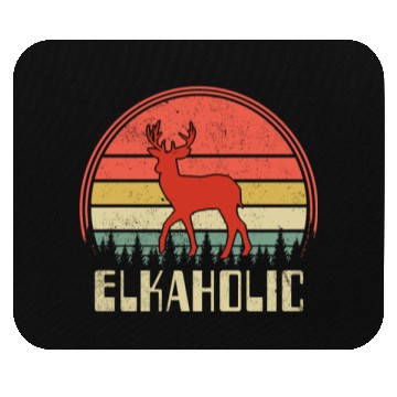 Discover Elk Hunting Elkaholic Hunters Mouse Pads