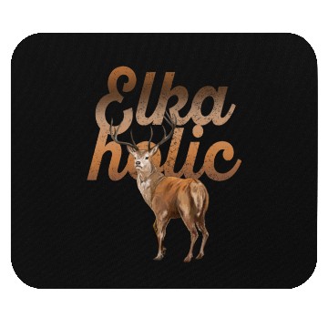 Discover Elk Hunting Elkaholic Hunters Mouse Pads