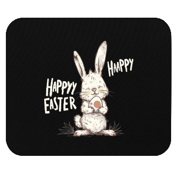 Discover Happy Easter Bunny, Easter Day Mouse Pads