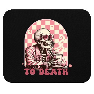 Discover Valentines Day, Valentine Retro Mouse Pads