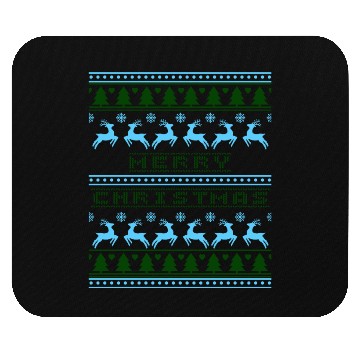 Discover Festive Christmas Trees Reindeer Snowflakes Hearts Mouse Pads