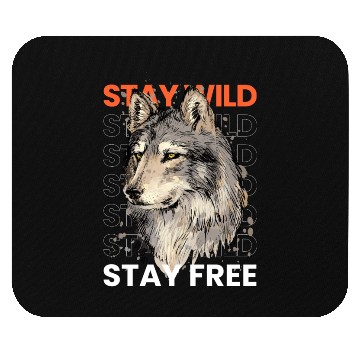 Discover THE WOLF Mouse Pads
