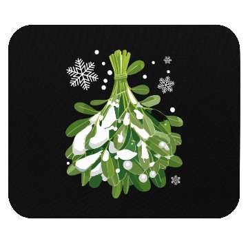 Discover Mistletoe Mouse Pads