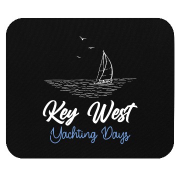 Discover KEY-WEST FLORIDA YACHTING DAYS Sailing Outfit Mouse Pads