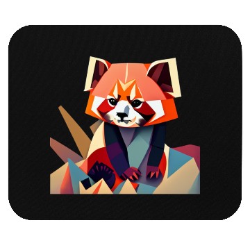 Discover Angry panda Mouse Pads