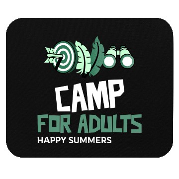 Discover Camp for adults Mouse Pads