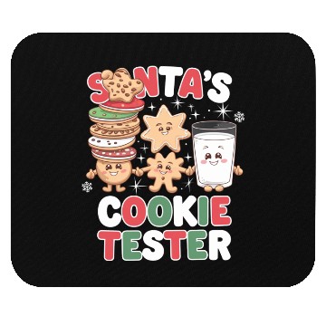 Discover Santa s Cookie Tester Mouse Pads