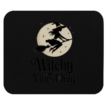 Discover Spooky Ghost Vibes Mouse Pads