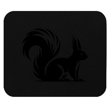 Discover Wild Cute Squirrel Children Drawing Mouse Pads