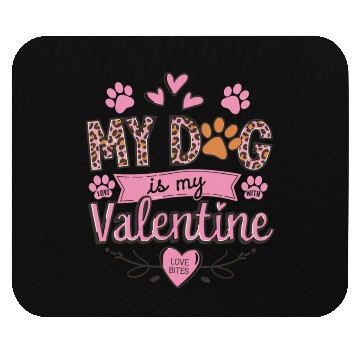 Discover Valentines, Valentines Day, Retro Valentine Mouse Pads
