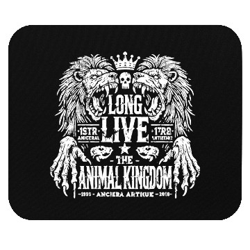 Discover Long live The Animal Kingdom Mouse Pads
