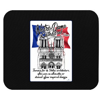 Discover Cathedral Famous for its Gothic architecture Mouse Pads