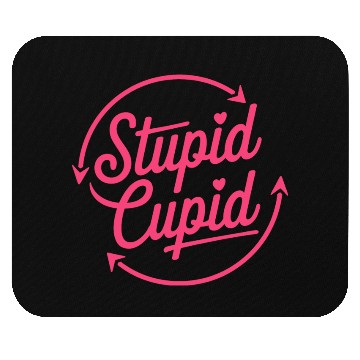 Discover Stupid Cupid Sublimation Mouse Pads
