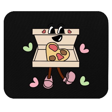Discover Valentines Day, Valentine Retro Mouse Pads