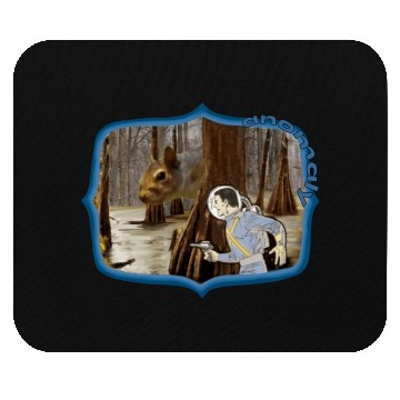 Discover Otherworldly Sci-fi Squirrel Mouse Pads