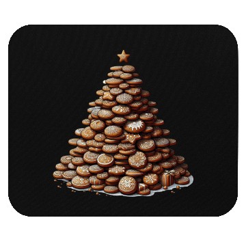 Discover Gingerbread Christmas Tree - Festive Gifts Mouse Pads