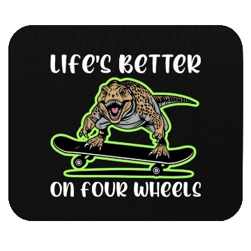 Discover Life’s Better on Four Wheels Mouse Pads