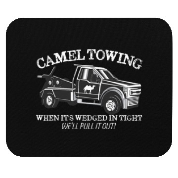 Discover Retro Camel Towing Mouse Pads