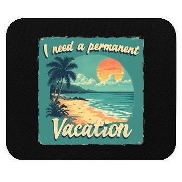 Discover Sun, Sand, and Sea: Beach Bliss Mouse Pads