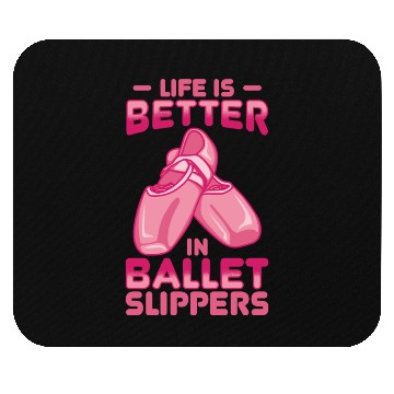 Discover Ballet Dancer Quote Mouse Pads